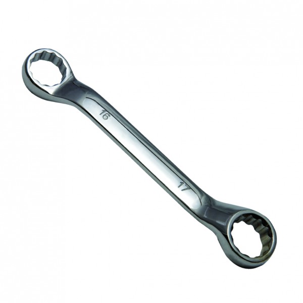 052#Stubby double ring wrench